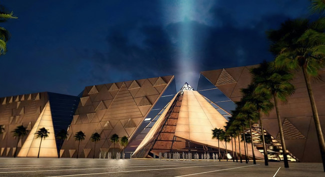 imágenes exclusivas del Gran Museo Egipcio 1