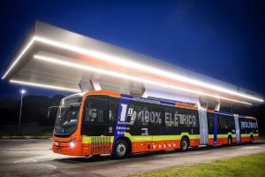Buses electricos de curitiba